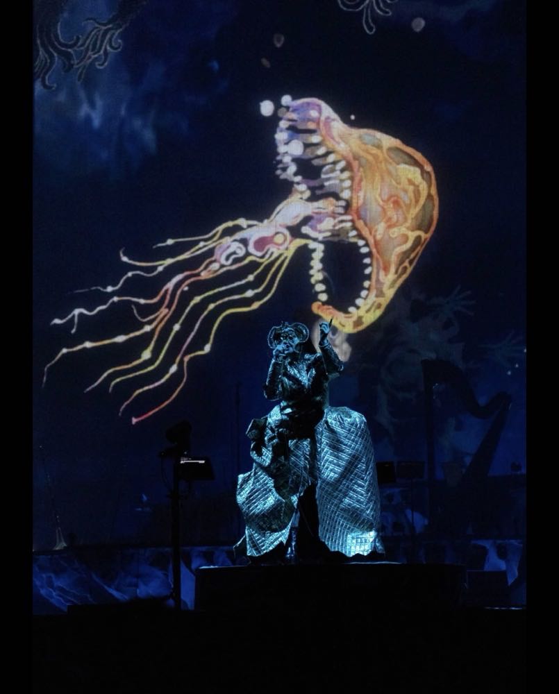 Björk en concert, tournée Cornucopia